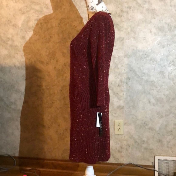 Trixxi* Open-Back Sparkle Dress - Picture 4 of 6